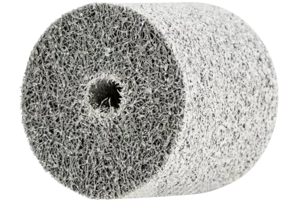Dysk z włókniny prasowanej POLINOX PNER Ø 25 × 25 mm do otworu Ø 6 mm średnio twardy A drobnoziarnisty do wykańczania 1