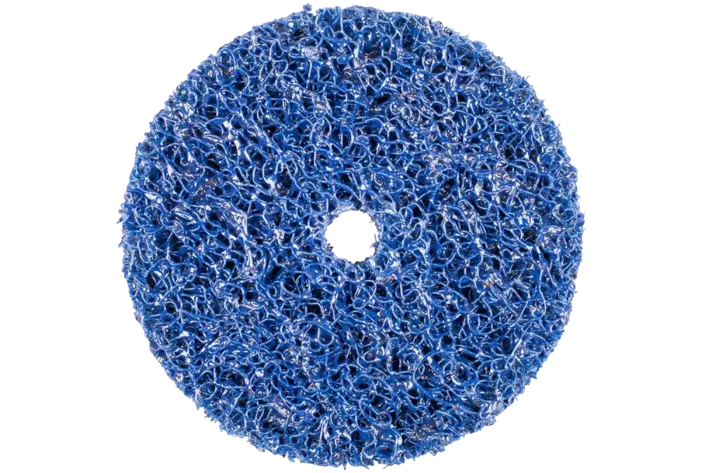 Włóknina czyszcząca POLICLEAN PLUS PCLS Ø100 × 13 mm otwór Ø13 mm do zgrubnych prac czyszczących 1