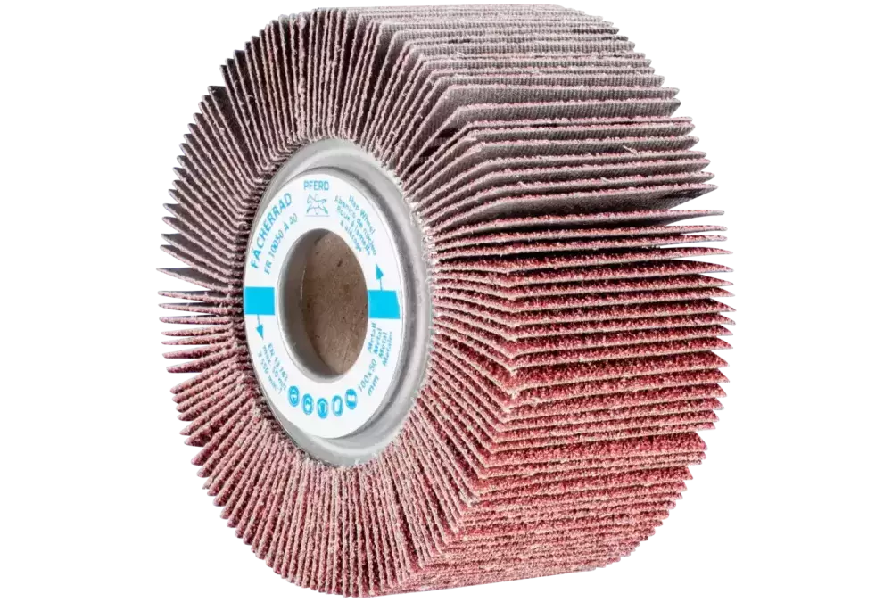 Ściernica listkowa FR Ø 100 × 50 mm otwór Ø 25,4 mm A40 do uniwersalnego zastosowania 1