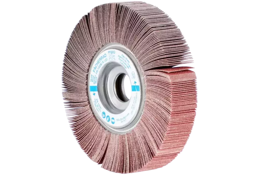 Ściernica listkowa FR Ø 150 × 30 mm otwór Ø 25,4 mm A120 do uniwersalnego zastosowania 1