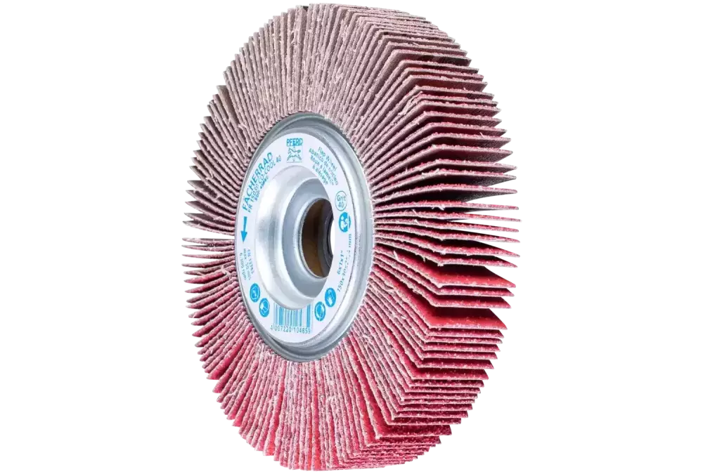 Ściernica listkowa FR Ø150 × 30 mm otwór Ø25,4 mm CO-COOL40 do chłodnego szlifu stali nierdzewnej 1