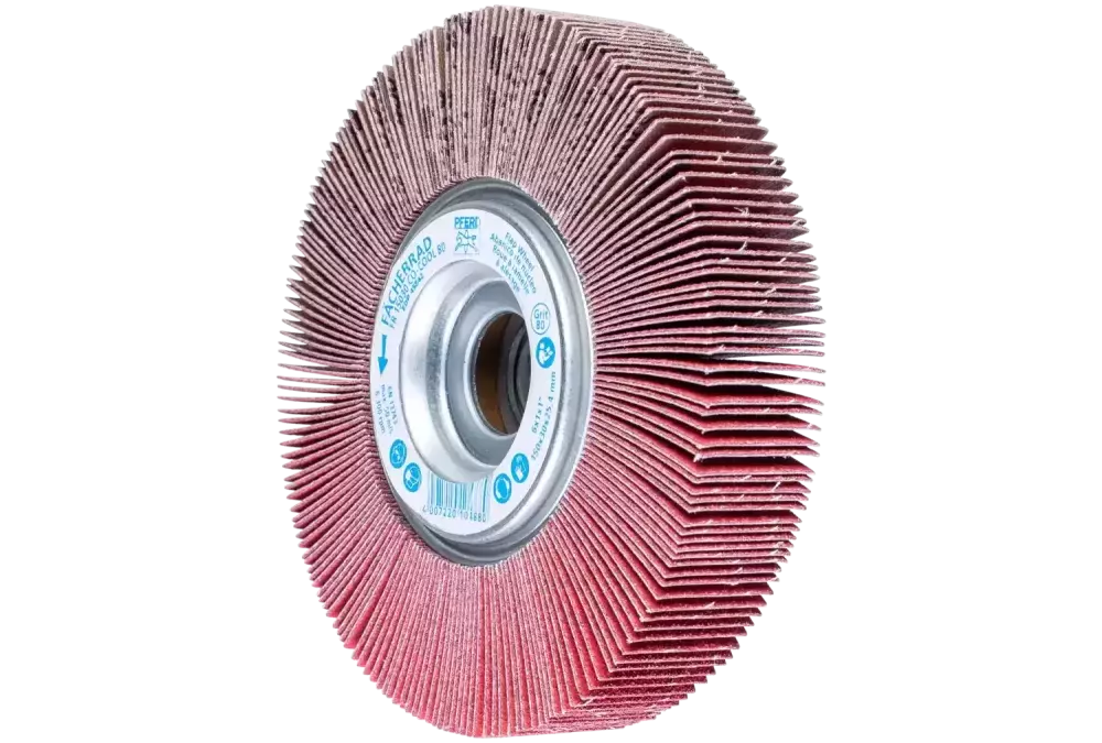 Ściernica listkowa FR Ø150 × 30 mm otwór Ø25,4 mm CO-COOL80 do chłodnego szlifu stali nierdzewnej 1