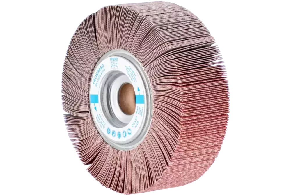 Ściernica listkowa FR Ø 150 × 50 mm otwór Ø 25,4 mm A150 do uniwersalnego zastosowania 1
