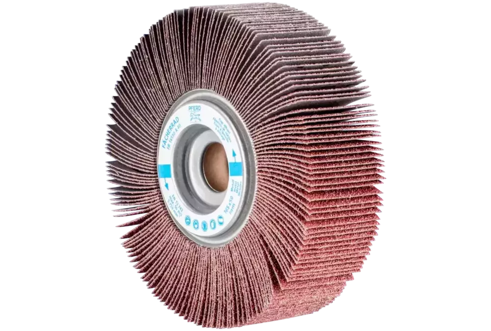 Ściernica listkowa FR Ø 165 × 50 mm otwór Ø 25,4 mm A40 do uniwersalnego zastosowania 1