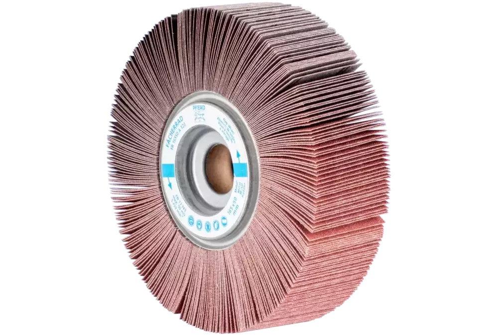 Ściernica listkowa FR Ø 165 × 50 mm otwór Ø 25,4 mm A120 do uniwersalnego zastosowania 1