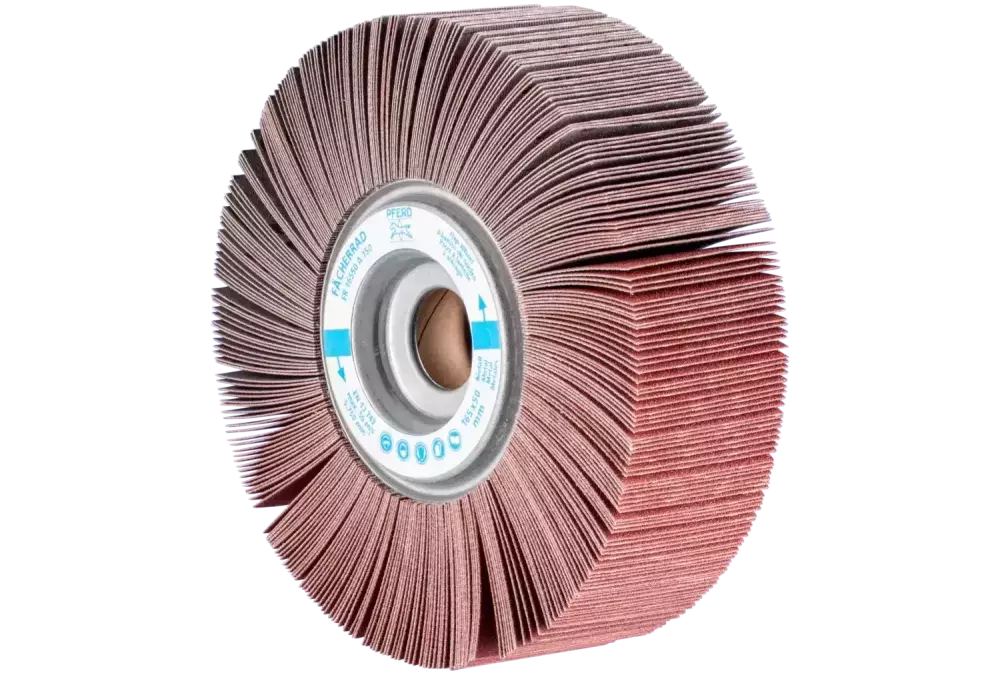 Ściernica listkowa FR Ø 165 × 50 mm otwór Ø 25,4 mm A150 do uniwersalnego zastosowania 1
