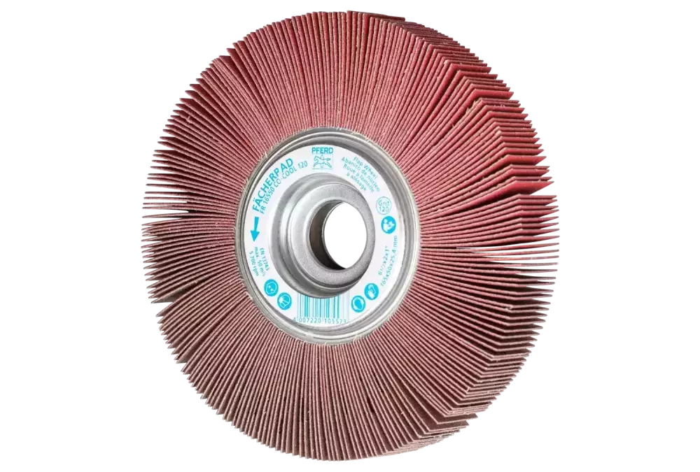 Ściernica listkowa FR Ø 165 × 30 mm otwór Ø 25,4 mm CO-COOL120 do chłodnego szlifu stali nierdzewnej 1