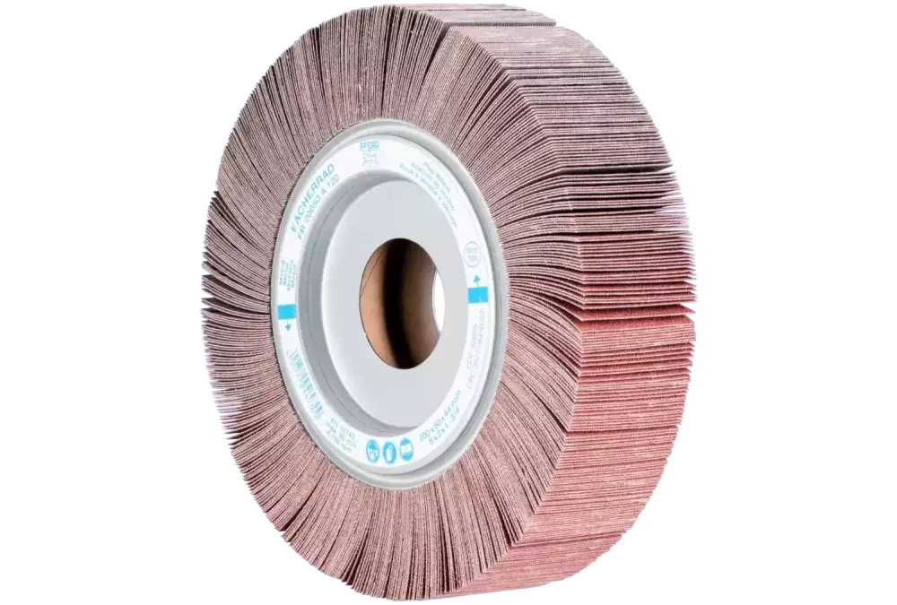 Ściernica listkowa FR Ø 200 × 50 mm otwór Ø 44,0 mm A120 do uniwersalnego zastosowania 1
