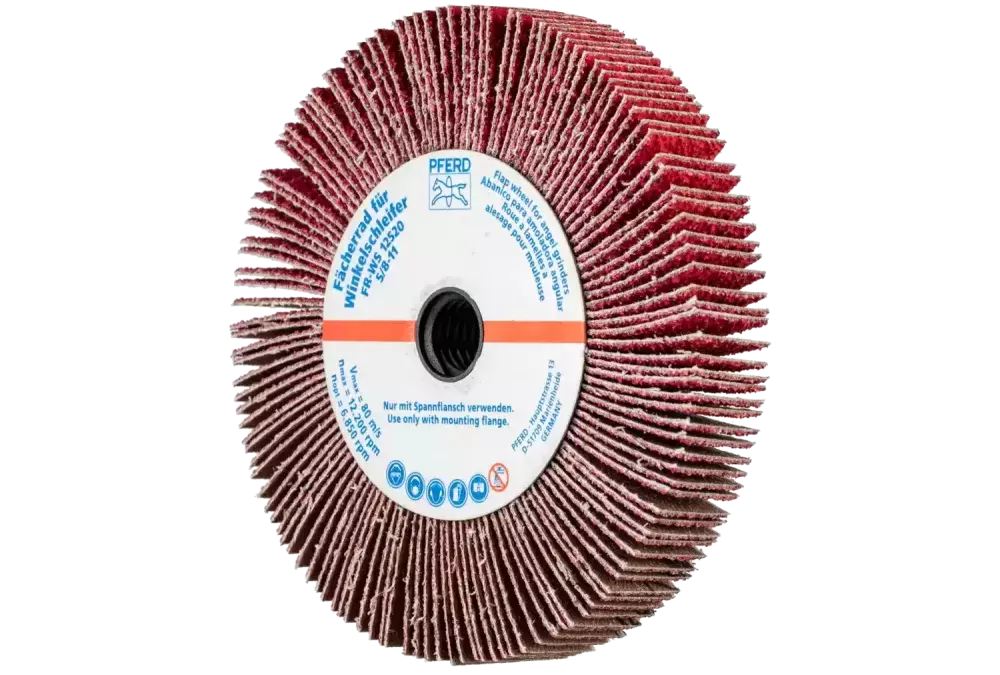 Ściernica listkowa do szlifierki kątowej FR WS Ø 125 × 20 mm 5/8-11 CO-COOL40 do stali nierdzewnej 1