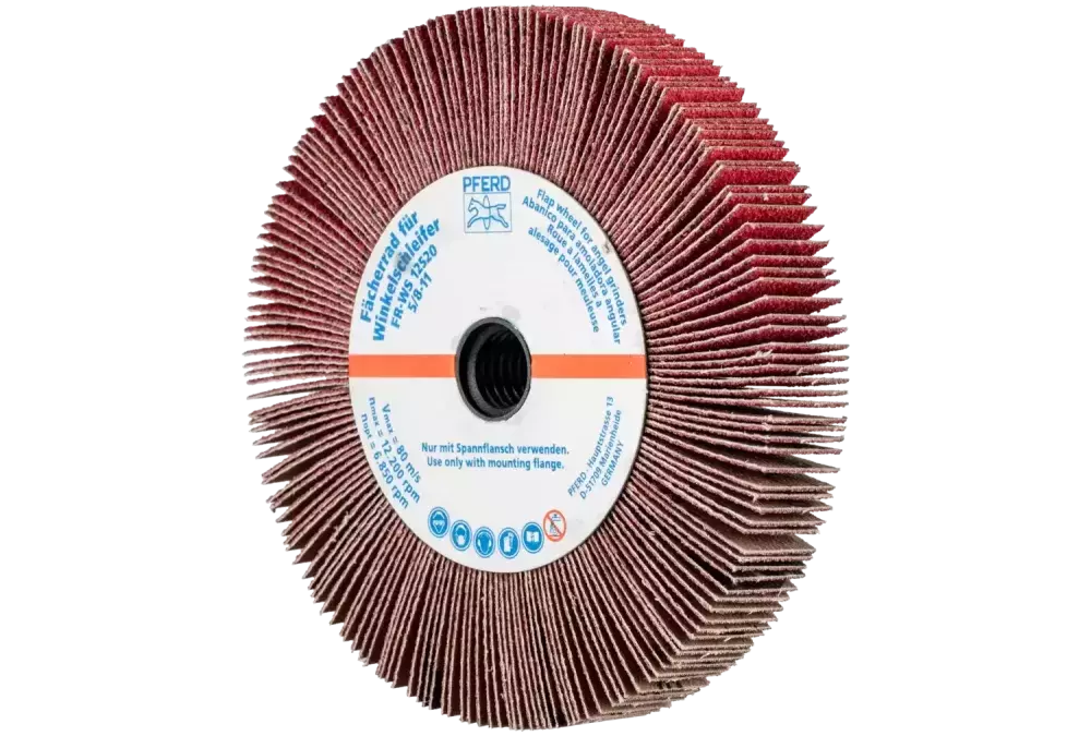 Ściernica listkowa do szlifierki kątowej FR WS Ø 125 × 20 mm 5/8-11 CO-COOL80 do stali nierdzewnej 1