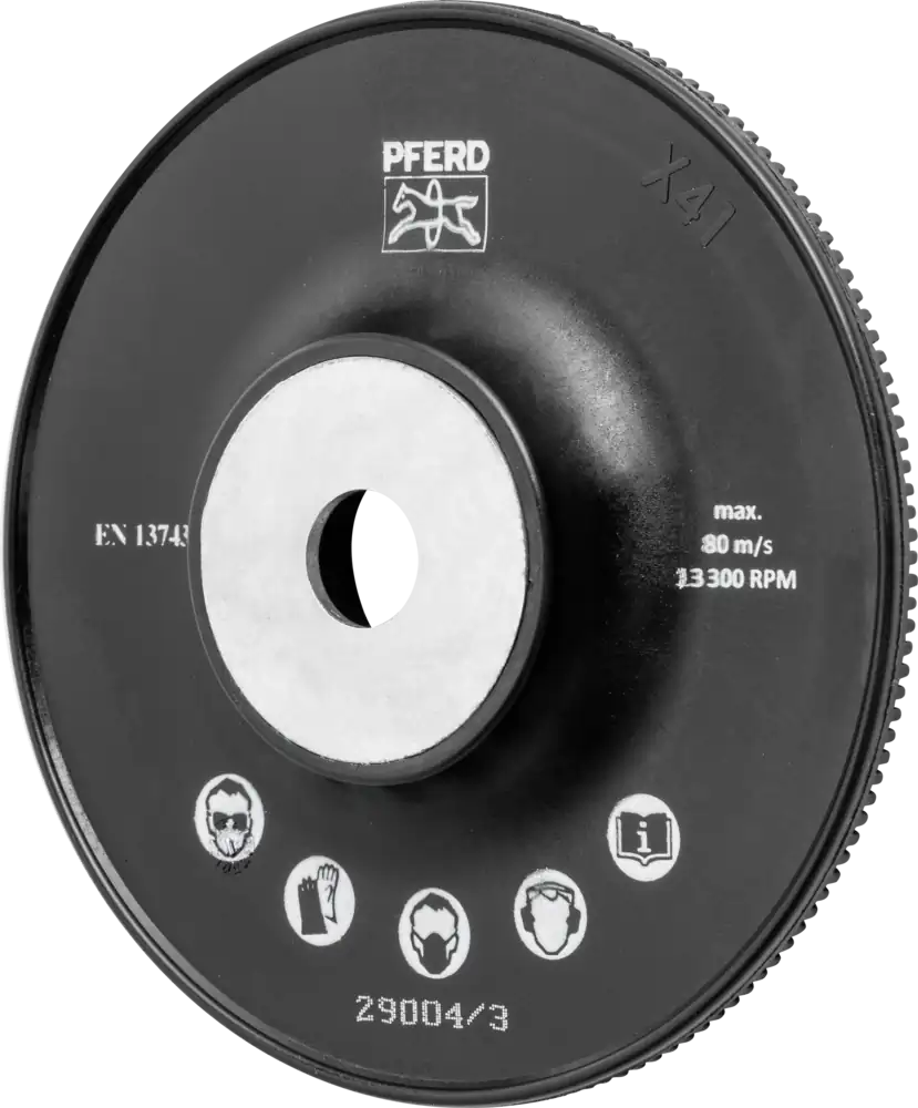 Talerz wsporczy z nakrętką mocującą H-GT 115mm M14 do szlifierki kątowej Pferd 44890080 1