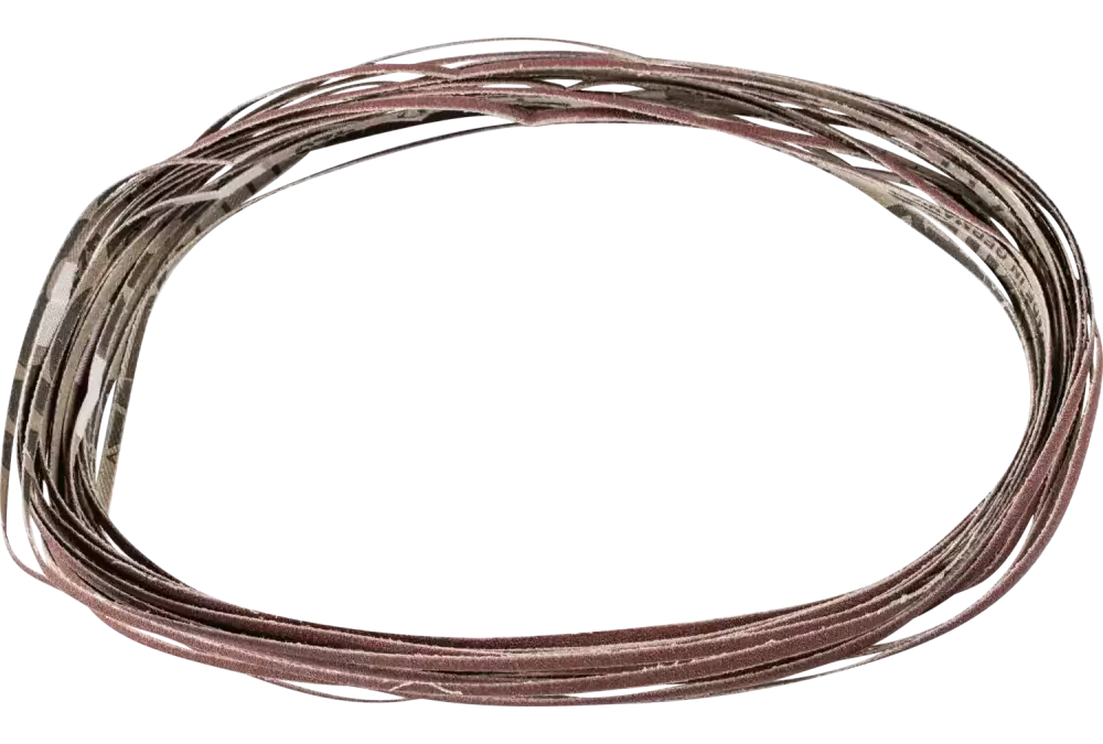 Taśma ścierna BA Korund 3 × 520 mm A120 do uniwersalnego zastosowania ze szlifierką taśmową 1