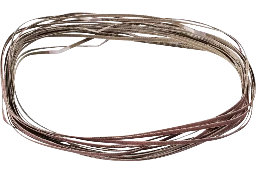 Taśma ścierna BA Korund 3 × 520 mm A180 do uniwersalnego zastosowania ze szlifierką taśmową 1