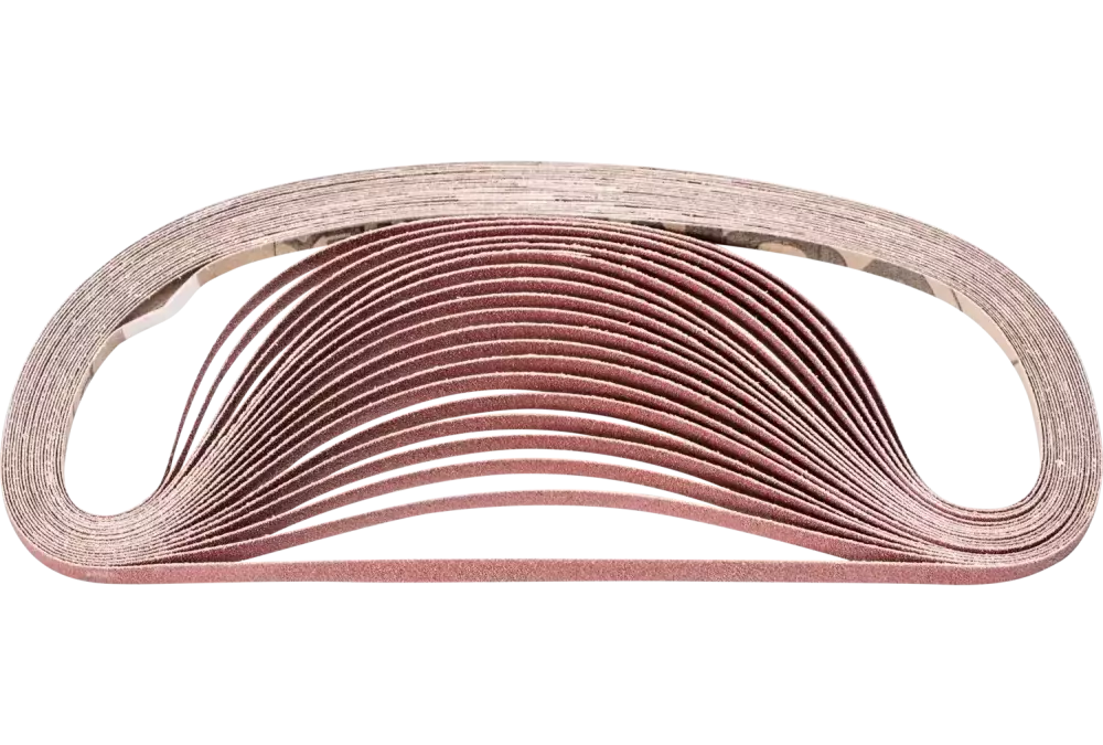 Taśma ścierna BA Korund 6 × 520 mm A120 do uniwersalnego zastosowania ze szlifierką taśmową 1