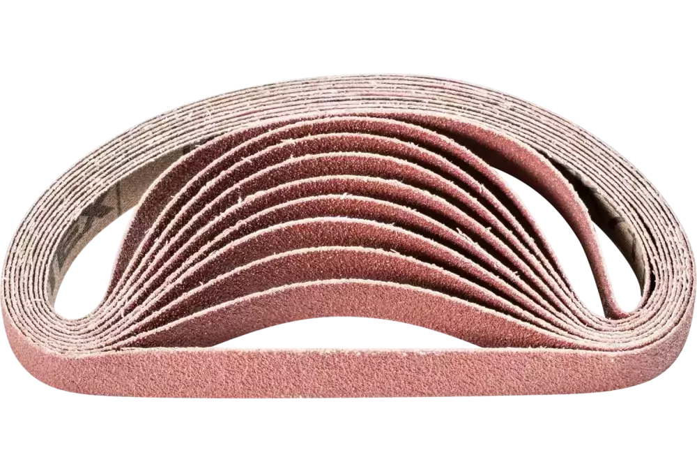 Taśma ścierna BA Korund 12 × 305 mm A80 do uniwersalnego zastosowania ze szlifierką taśmową 1