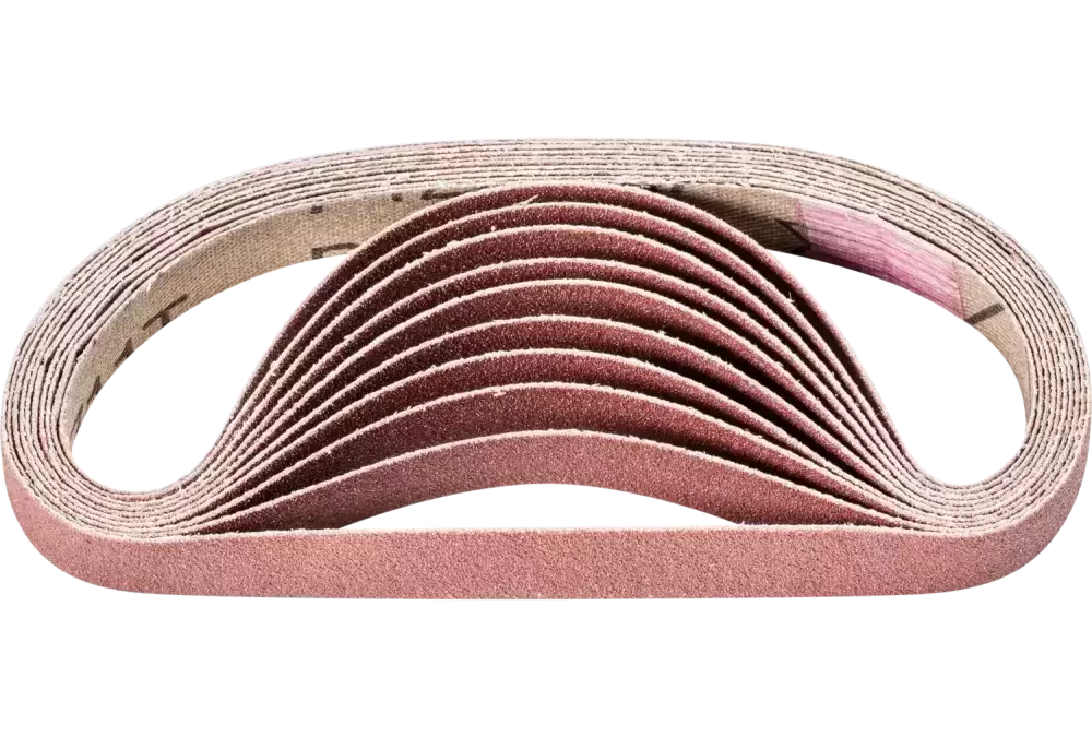 Taśma ścierna BA Korund 12 × 305 mm A120 do uniwersalnego zastosowania ze szlifierką taśmową 1