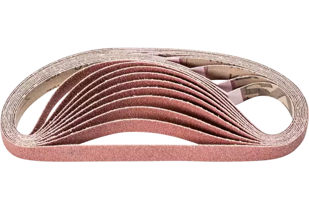 Taśma ścierna BA Korund 16 × 480 mm A60 do uniwersalnego zastosowania ze szlifierką taśmową 1