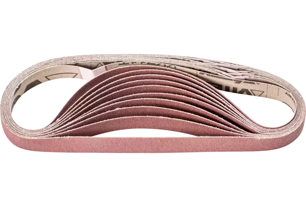 Taśma ścierna BA Korund 16 × 480 mm A120 do uniwersalnego zastosowania ze szlifierką taśmową 1