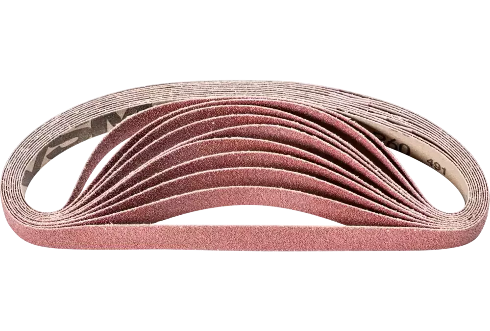 Taśma ścierna BA Korund 16 × 520 mm A60 do uniwersalnego zastosowania ze szlifierką taśmową 1