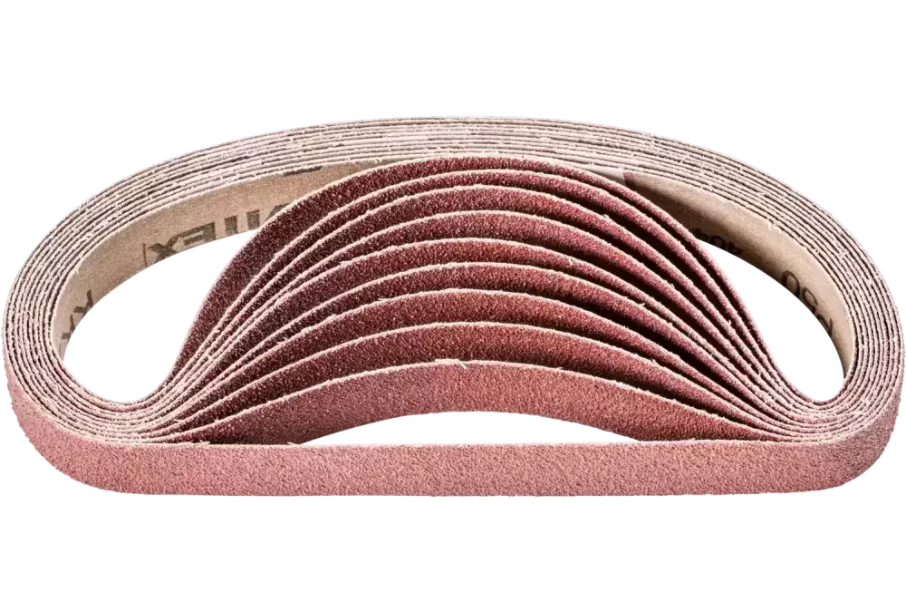 Taśma ścierna BA Korund 20 × 480 mm A50 do uniwersalnego zastosowania ze szlifierką taśmową 1