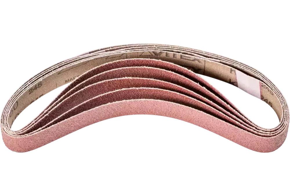 Taśma ścierna BA Korund 20 × 480 mm A60 do uniwersalnego zastosowania ze szlifierką taśmową 1