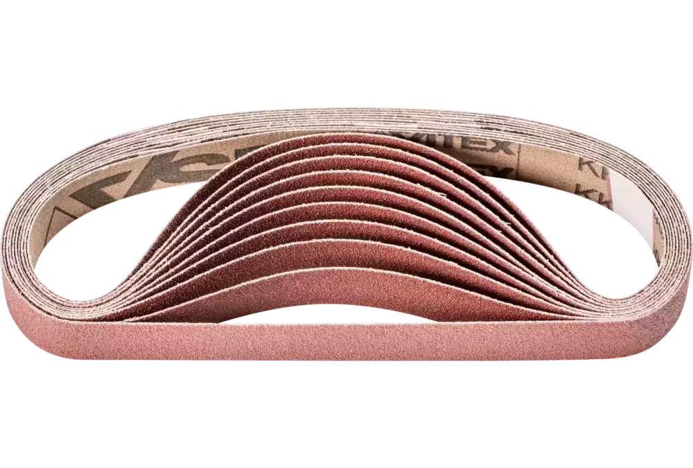 Taśma ścierna BA Korund 20 × 480 mm A80 do uniwersalnego zastosowania ze szlifierką taśmową 1