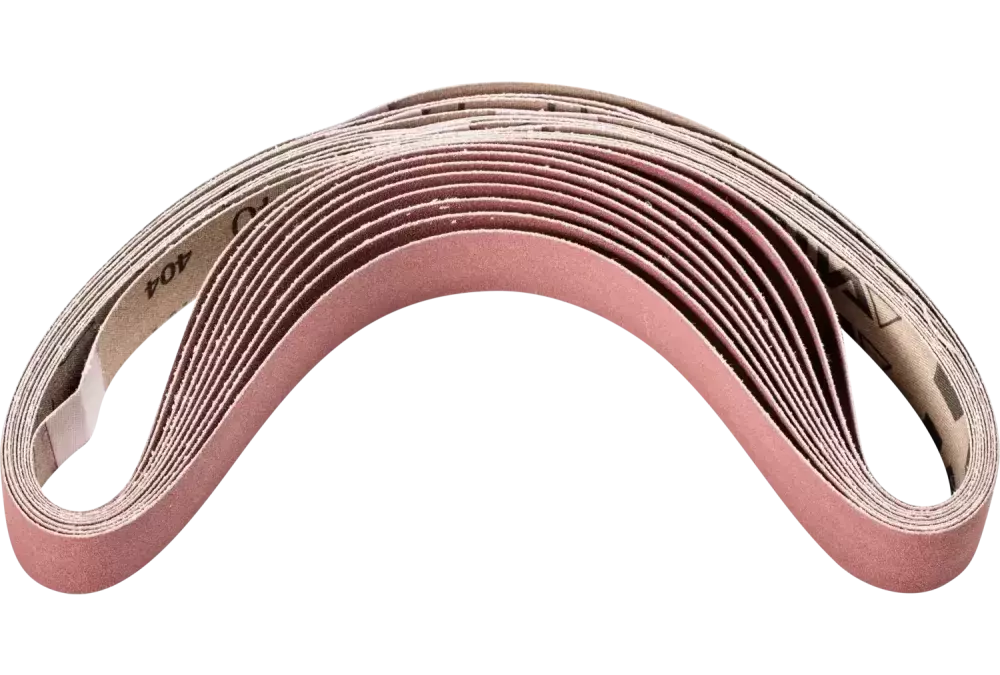 Taśma ścierna BA Korund 20 × 520 mm A240 do uniwersalnego zastosowania ze szlifierką taśmową 1