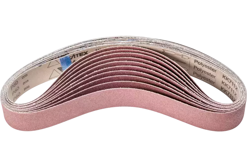 Taśma ścierna BA Korund 50 × 1000 mm A60 do uniwersalnego zastosowania ze szlifierką taśmową 1