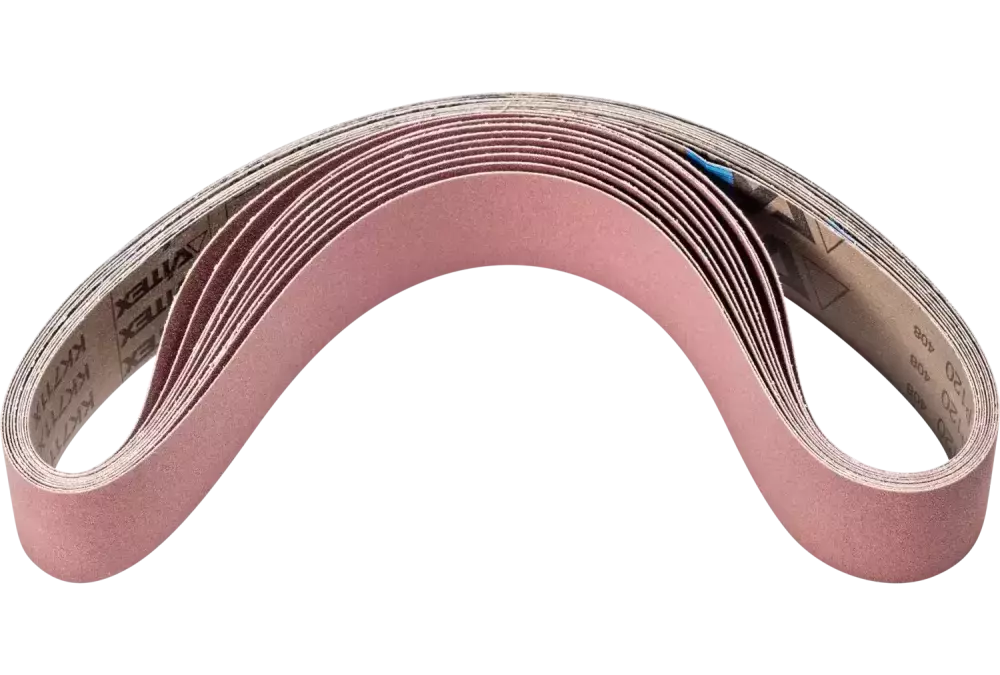 Taśma ścierna BA Korund 50 × 1000 mm A120 do uniwersalnego zastosowania ze szlifierką taśmową 1
