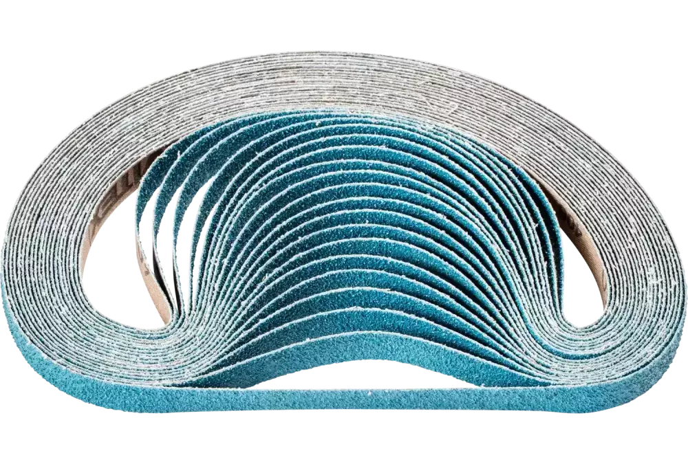 Taśma ścierna cyrkon BA 12 × 520 mm Z60 do szlifu zgrubnego za pomocą szlifierki taśmowej 1