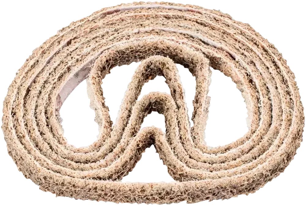 Taśma ścierna włókninowa VB 9 × 305 mm A100 G do szlifu dokładnego i wykończeniowego za pomocą szlifierki taśmowej 1