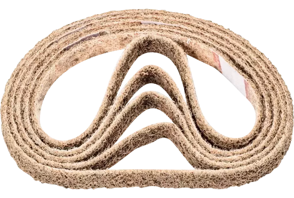 Taśma ścierna włókninowa VB 16 × 520 mm A100 G do szlifu dokładnego i wykończeniowego za pomocą szlifierki taśmowej 1