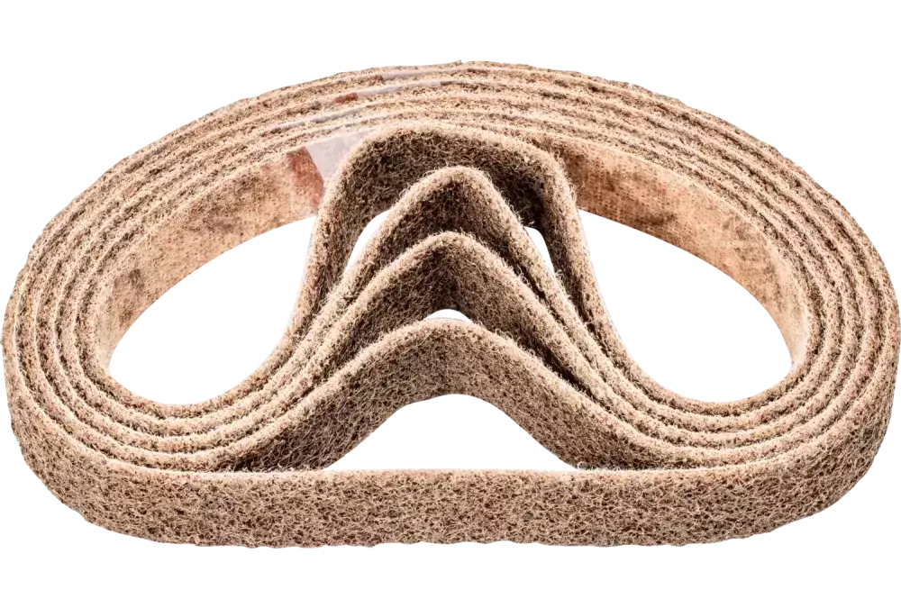 Taśma ścierna włókninowa VB 30 × 610 mm A100 G do szlifu dokładnego i wykończeniowego za pomocą szlifierki taśmowej do rur 1