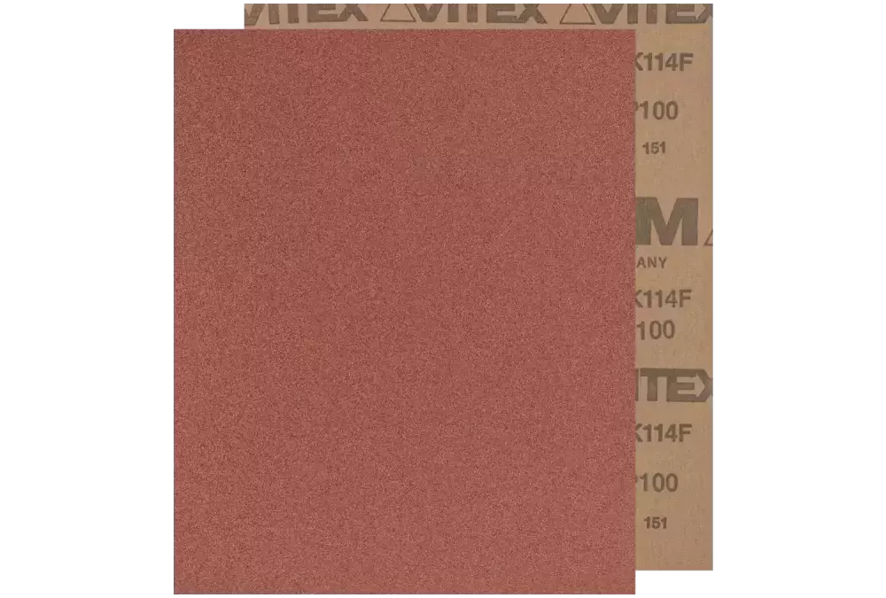 Papier ścierny na płótnie Korund 230 × 280 mm BG BR A100 do stali przy bardzo wymagającej obróbce 1
