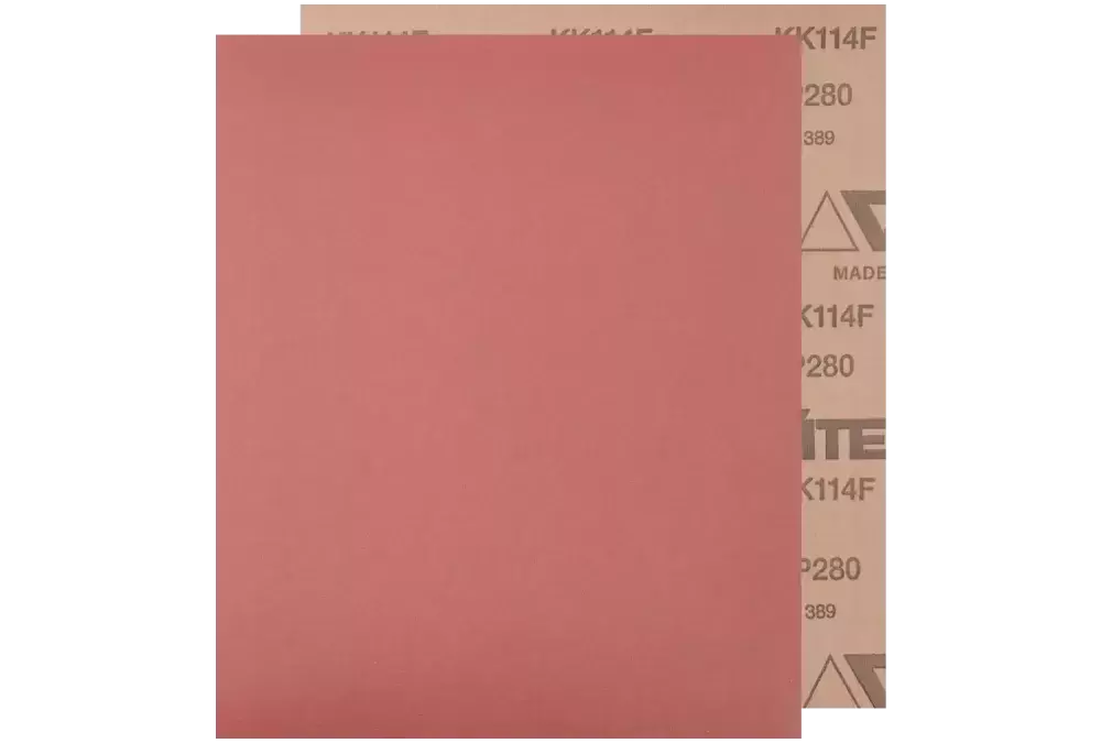 Papier ścierny na płótnie Korund 230 × 280 mm BG BR A280 do stali przy bardzo wymagającej obróbce 1