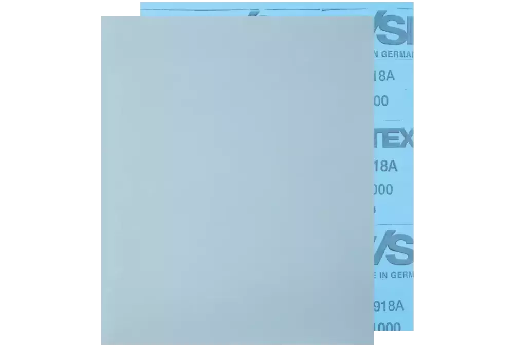 Wodoodporny arkusz ścierny 230 × 280 mm BP W SiC1000 do obróbki lakieru 1