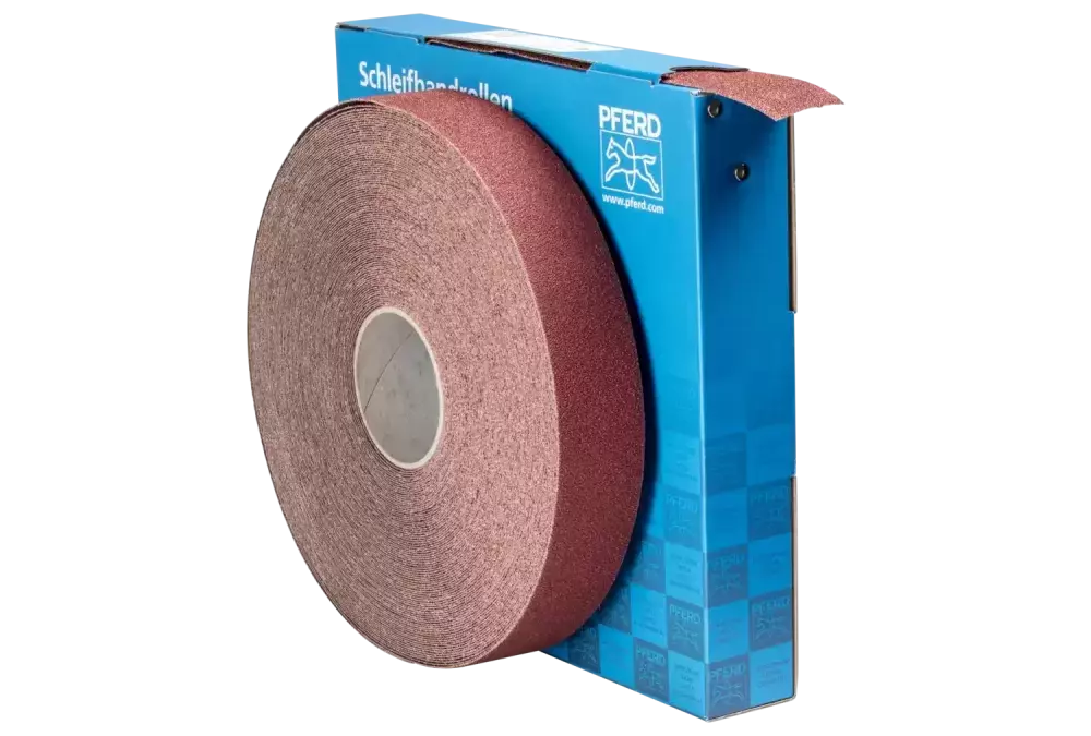 Rolka ścierna, płótno SBR Korund szerokość 50 mm × długość 50 m A40 do uniwersalnego zastosowania 1