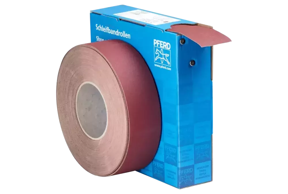 Rolka ścierna, płótno SBR Korund szerokość 50 mm × długość 50 m A240 do uniwersalnego zastosowania 1