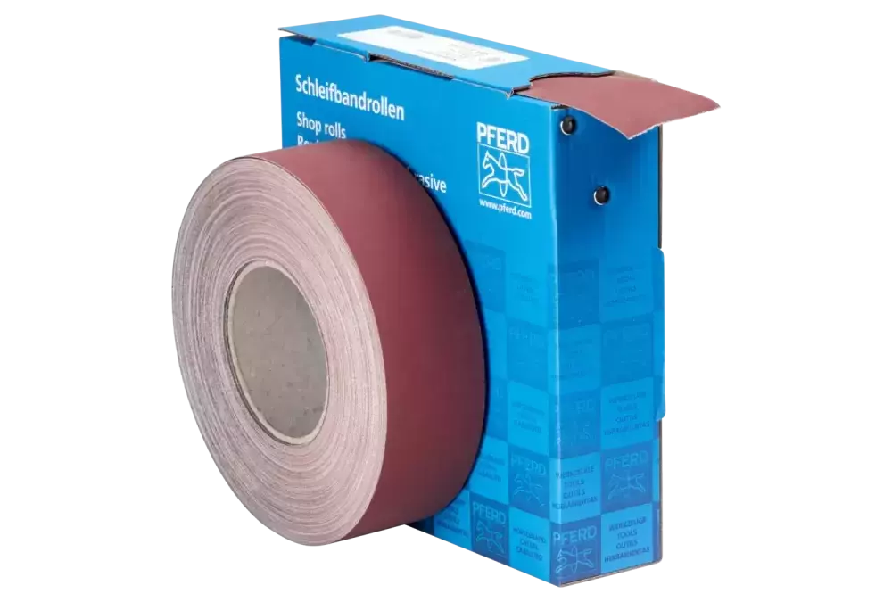 Rolka ścierna, płótno SBR Korund szerokość 50 mm × długość 50 m A600 do uniwersalnego zastosowania 1