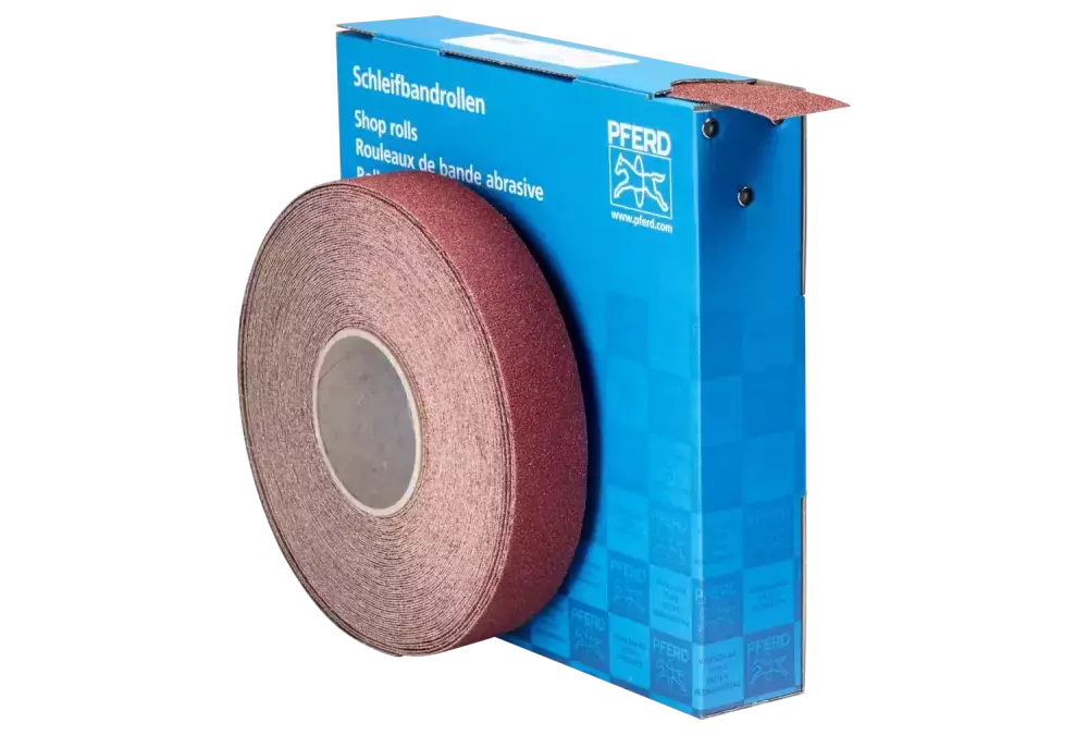 Rolka ścierna, płótno SBR Korund szerokość 38 mm × długość 25 m A40 do uniwersalnego zastosowania 1