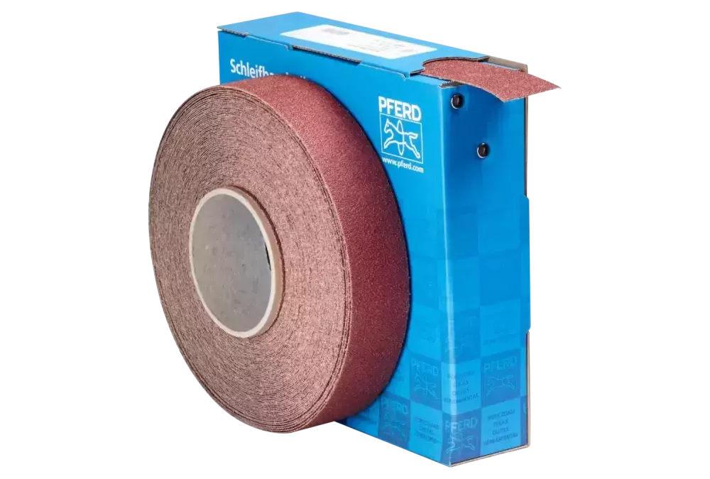 Rolka ścierna, płótno SBR Korund szerokość 38 mm × długość 25 m A50 do uniwersalnego zastosowania 1