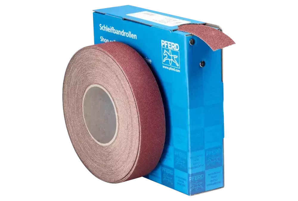 Rolka ścierna, płótno SBR Korund szerokość 38 mm × długość 25 m A60 do uniwersalnego zastosowania 1
