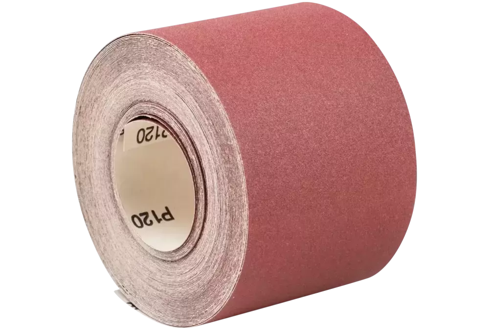 Rolka ścierna, papier SBR-P Korund szerokość 115 mm × długość 25 m A120 zastosowanie uniwersalne 1