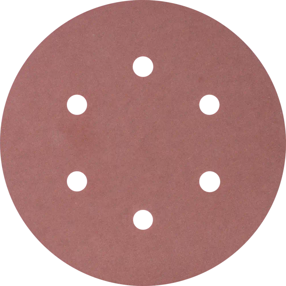 Krążek ścierny na rzep uniwersalny korund KSS 150mm P400 6 otw. Pferd 45017140 1