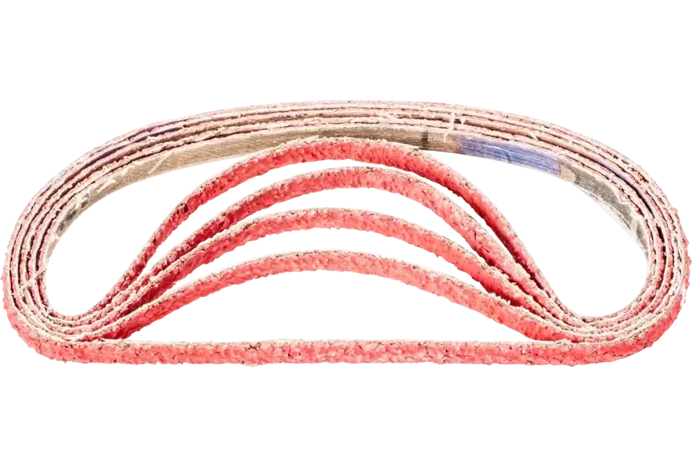 Taśma ścierna z ziarnem ceramicznym BA 6 × 305 mm CO-COOL40 do szlifowania stali nierdzewnej szlifierką taśmową 1