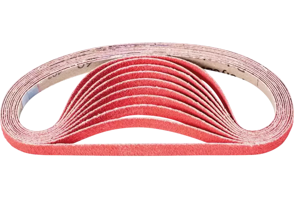 Taśma ścierna z ziarnem ceramicznym BA 12 × 520 mm CO-COOL60 do szlifowania stali nierdzewnej szlifierką taśmową 1