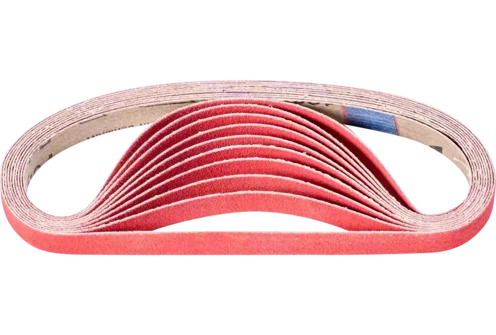 Taśma ścierna z ziarnem ceramicznym BA 13 × 457 mm CO-COOL120 do szlifowania stali nierdzewnej szlifierką taśmową 1