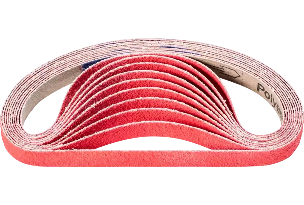 Taśma ścierna z ziarnem ceramicznym BA 16 × 480 mm CO-COOL60 do szlifowania stali nierdzewnej szlifierką taśmową 1