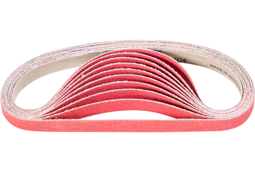 Taśma ścierna z ziarnem ceramicznym BA 16 × 520 mm CO-COOL80 do szlifowania stali nierdzewnej szlifierką taśmową 1