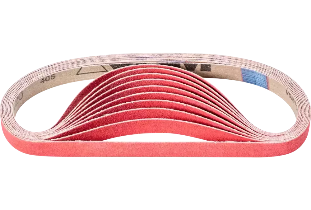 Taśma ścierna z ziarnem ceramicznym BA 16 × 520 mm CO-COOL120 do szlifowania stali nierdzewnej szlifierką taśmową 1